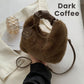 👜 Bolsa de Faux Fur 2026 – Asa Plegable de Piel, Versátil (Bandolera/Armpit/Hombro), Suave de Visón y Cierre de Cremallera ✨💖