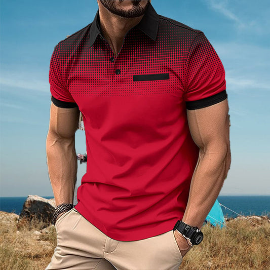 🔥50% OFF!!🔥Promoción para celebrar el aniversario🔥Camisa De Verano Con Solapa Para Hombre