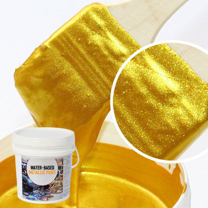 ⏰ ¡Oferta Limitada 50% OFF! 🎨 Pintura en Pan de Oro a Base de Agua – Perfecta para Arte, Manualidades y Proyectos Creativos ✨💛