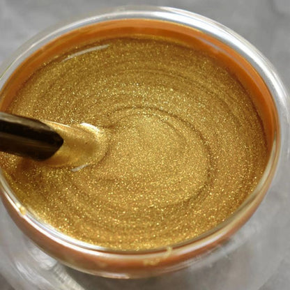 🔥✨ Pintura dorada al agua con efecto metálico premium