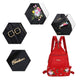 Mochila estampada para mujer, multifuncional y portátil