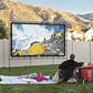 🔥Oferta especial 2025🔥Pantalla gigante portátil para cine al aire libre - Proyección 4K HD con soporte ajustable para fiestas al aire libre 🌟🌙
