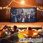 🔥Oferta especial 2025🔥Pantalla gigante portátil para cine al aire libre - Proyección 4K HD con soporte ajustable para fiestas al aire libre 🌟🌙