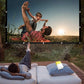 🔥Oferta especial 2025🔥Pantalla gigante portátil para cine al aire libre - Proyección 4K HD con soporte ajustable para fiestas al aire libre 🌟🌙