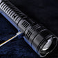 Láser Blanco Multifuncional Zoom Telescópico Linterna