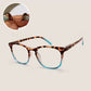 Gafas de lectura graduadas con estampado de leopardo sexy para mujer