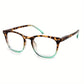 Gafas de lectura graduadas con estampado de leopardo sexy para mujer