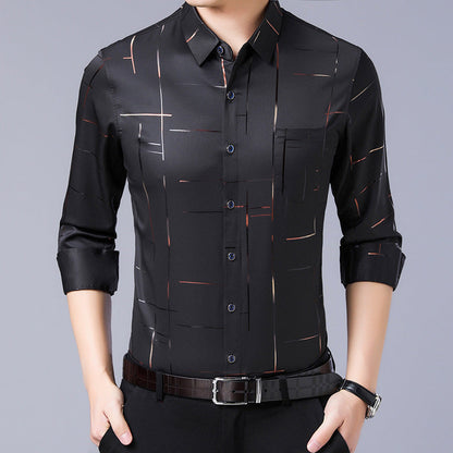 👔 SIEMPRE IMPECABLE | Camisa Antiarrugas para Hombre -50%