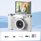 💎 ¡50 % DE DESCUENTO! 💎 Cámara digital 4K HD con pantalla giratoria: zoom de 8x, enfoque automático y pantalla giratoria para vlogs y selfies 📸🌈