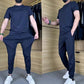 🔥Traje deportivo informal elástico de seda helada para hombre✨
