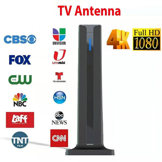 Antena de TV digital HD para interiores más vendida 💥🔥🌐 Recepción de 120 millas: ¡más canales, más libertad!