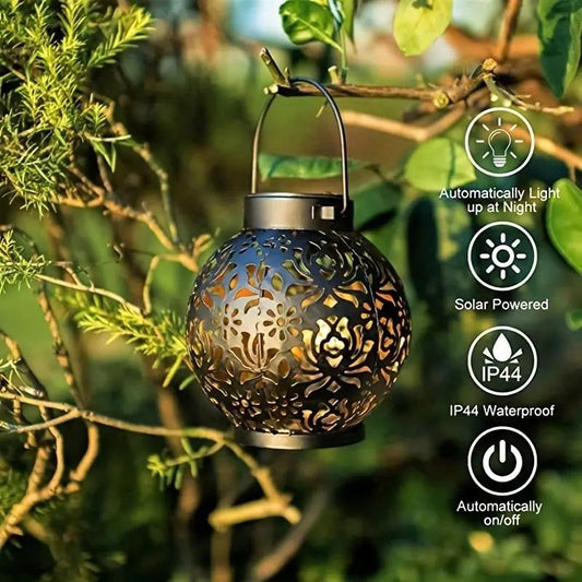 ☀️ Faroles solares colgantes para exteriores — Iluminación decorativa ☀️