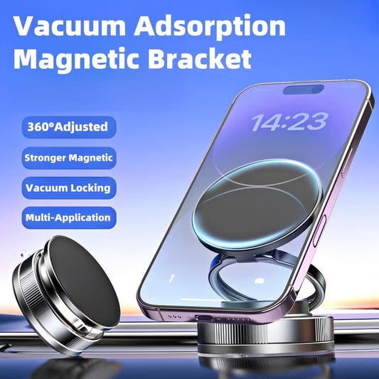 🔥Compra más y ahorra más 🔄Soporte magnético para teléfono con vacío ajustable de 360°📱🚗
