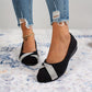 💕Zapatos de Cuña con Rhinestones Ligeros y de Moda para Mujer