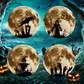 🦇¡OFERTA LIMITADA 50% OFF! ⏰Luz LED 3D de Murciélago Espeluznante, Decoración de Pared para Halloween Interior y Exterior👻