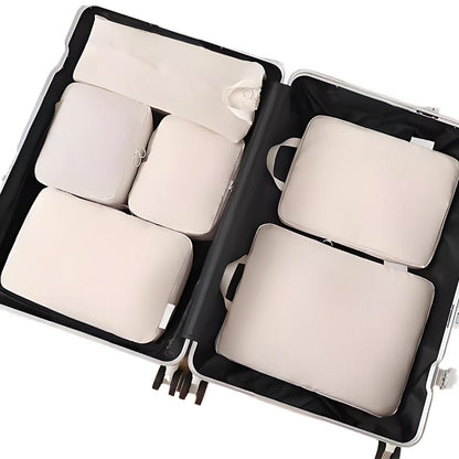 🧳 ¡PRECIOS BÁSICOS! ⚡6PCS Cubos de Compresión para Empaque de Viaje – Compresión que Ahorra Espacio, Clasificación Multi-Tamaño, Impermeable y Duradero ✈️