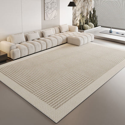 🔥BEST SALE🔥Lujosa alfombra de lana sintética resistente a las manchas