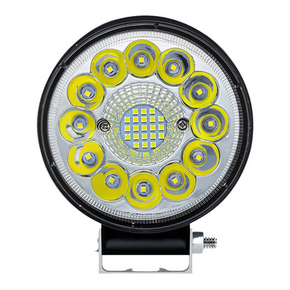 🚗 ¡COMPRA 3 LLEVA 4! 💡 LED 4" 99W para Todoterreno - Iluminación Extrema, Impermeable IP67 y Resistente a Impactos 🏔️🔧