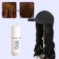Spray para el cuidado del cabello de pelucas sintéticas y naturales