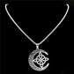 🌙✨ Collar con Colgante de Luna Celta — Místico, Elegante y Único
