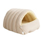 🐾 ¡50% DE DESCUENTO! ✨ Cueva de Felpa para Mascotas - Cama Acolchada con Diseño Acogedor para Gatos y Perros Pequeños 🏠💤