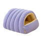🐾 ¡50% DE DESCUENTO! ✨ Cueva de Felpa para Mascotas - Cama Acolchada con Diseño Acogedor para Gatos y Perros Pequeños 🏠💤