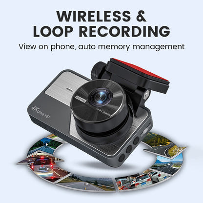 🎁Oferta por tiempo limitado🔥Dashcam para coche 1080P Ultra HD con visión nocturna