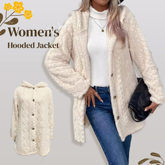 🍂 OFERTA DE TEMPORADA · -50% | Chamarra Acolchada con Capucha para Mujer