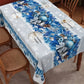 Mantel estampado navideño con estilo