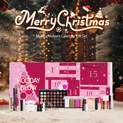 💝El mejor regalo💝【Set de regalo Calendario de Adviento de Maquillaje】✨ — ¡Kit completo con paleta de sombras de ojos de 40 colores y sorpresas diarias!💄