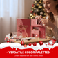 💝El mejor regalo💝【Set de regalo Calendario de Adviento de Maquillaje】✨ — ¡Kit completo con paleta de sombras de ojos de 40 colores y sorpresas diarias!💄