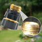 Conector rápido para manguera de jardín de 3/4 de pulgada