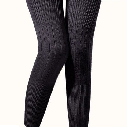 🔥 50% DE DESCUENTO 🔥 Rodilleras Largas Térmicas – Cálidas, Elásticas y Súper Cómodas 🦵❄️ | Soporte Ideal para Frío, Deporte y Uso Diario