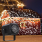 Proyector LED Giratorio con Motivos Navideños