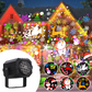 Proyector LED Giratorio con Motivos Navideños