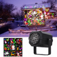 Proyector LED Giratorio con Motivos Navideños