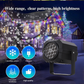 Proyector LED Giratorio con Motivos Navideños