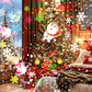 Proyector LED Giratorio con Motivos Navideños