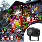 Proyector LED Giratorio con Motivos Navideños