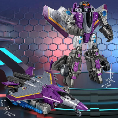 Carro de Juguete que se Transforma en Robot al Chocar para Niños