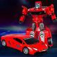 Carro de Juguete que se Transforma en Robot al Chocar para Niños