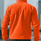 Chaqueta cálida con cremallera completa y bolsillos para hombre