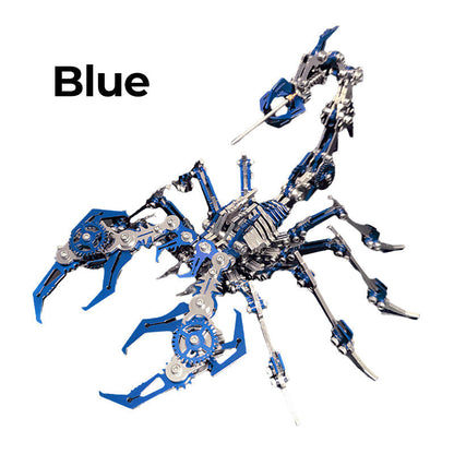 ⏳50 % de descuento por tiempo limitado⏰Rompecabezas metálico 3D de escorpión: modelo de montaje mecánico, desafiante y decorativo 🧩⚙️