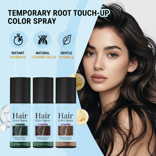 Spray de color para retocar raíces temporalmente