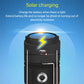 Luz retráctil para acampada con energía solar