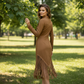 🤎 OFERTA IMPERDIBLE · -50% | Vestido Midi Western con Flecos