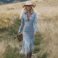 🤎 OFERTA IMPERDIBLE · -50% | Vestido Midi Western con Flecos