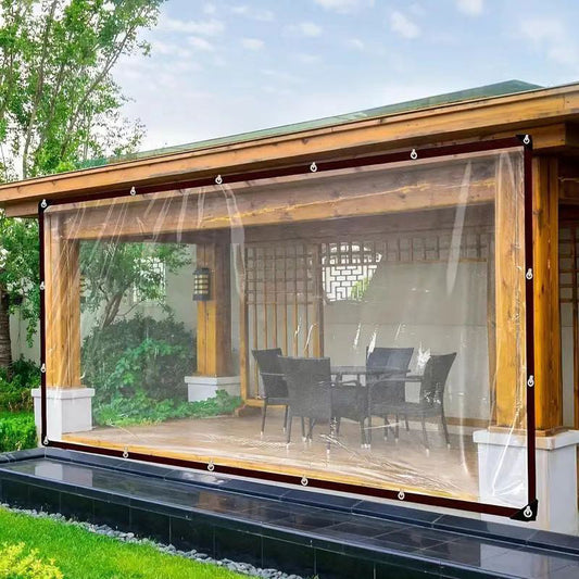 🏡🔥 ¡OFERTA 50% OFF! Lona Impermeable Transparente de PE – Protección Térmica y Resistente para Jardín, Coche e Invernadero ✨