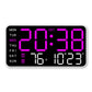 🕒 Reloj Digital Pared: LED Grande + Fechas + Termómetro📅 Fechas Claras + Termómetro: Reloj para Mayores – 99 % Satisfacción! 🌡️