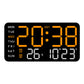 🕒 Reloj Digital Pared: LED Grande + Fechas + Termómetro📅 Fechas Claras + Termómetro: Reloj para Mayores – 99 % Satisfacción! 🌡️